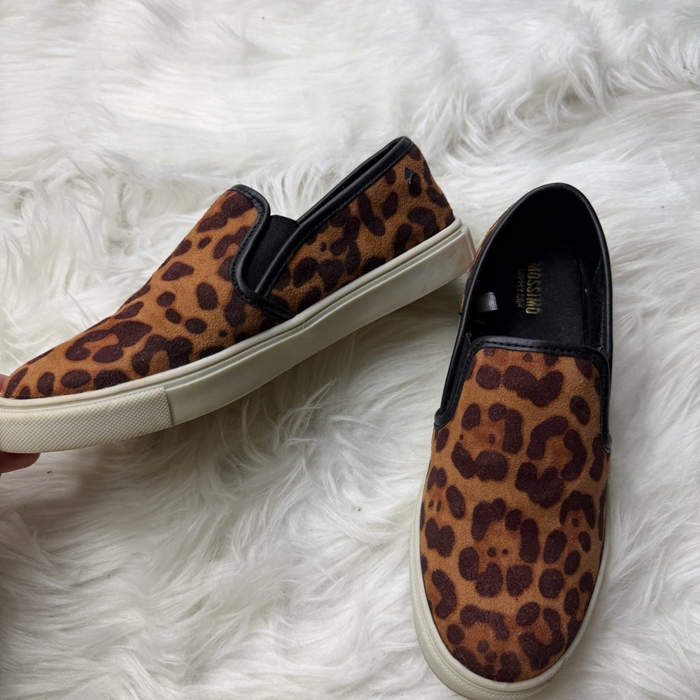 Mossimo Supply Co Brown Black Slip-On Sneakers